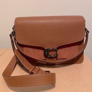 Coach Tabby in Saddle/Pewter